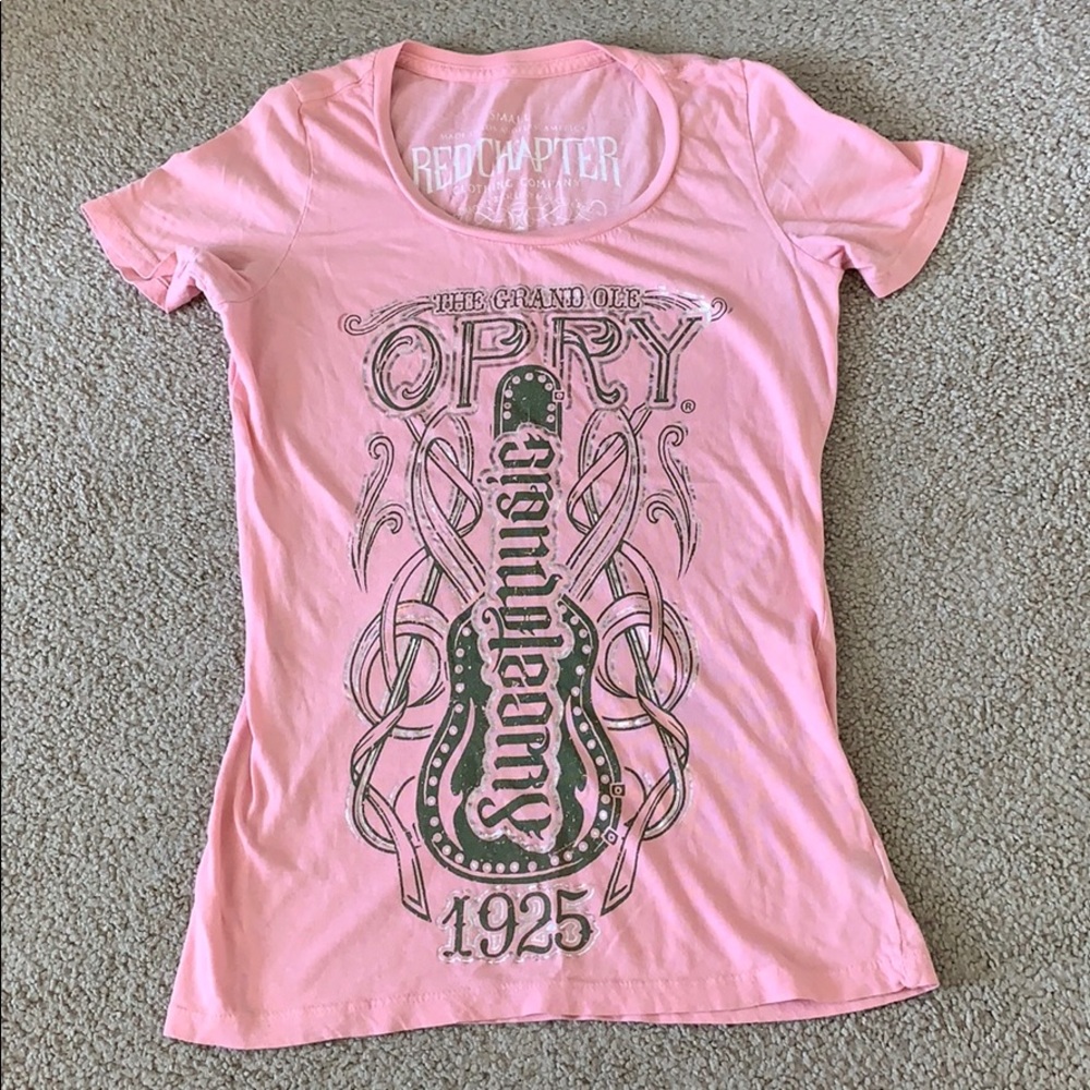 Pink Official Opry March T-shirt ladies sz S